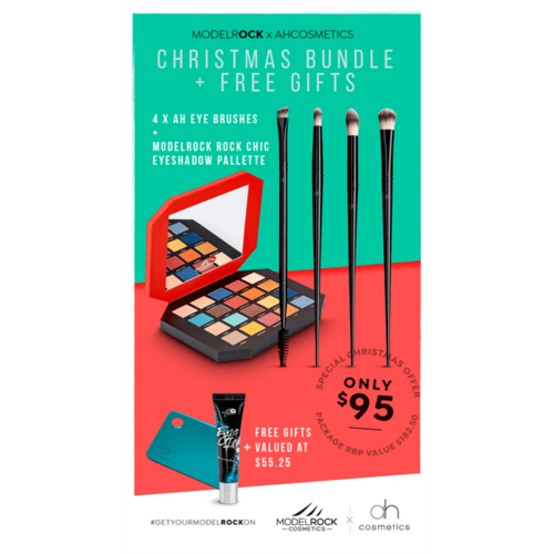GIFT Pack - Eyeshadow Palette + Brushes + Free Gifts